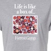 Women's - Forrest Gump - Life Is Like A Box Of Chocolates Cropped Graphic T-Shirt - 2 of 4