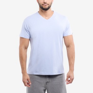 X RAY Men's V Neck Short Sleeve t shirts,new tshirt - 1 of 4