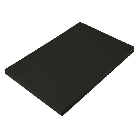 Prang Medium Weight Construction Paper, 24 x 36 Inches, Black, 50 Sheets