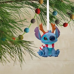 Hallmark Disney Lilo & Stitch Reindeer Stitch Ornament - 1 of 2