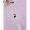 U.S. Polo Assn. Men's Classic Polo Shirt, Two-Button Closure Pique Polo Shirt, Summer Fashion Golf Shirt - 3 of 3