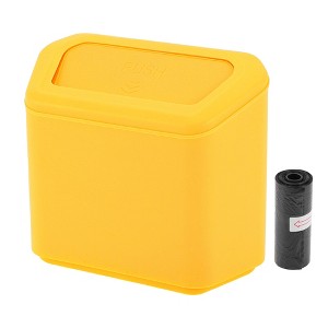 Unique Bargains Car Trash Can Hanging Car Door 1 Pc - 1 of 4