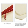 Unique Bargains Canvas Makeup Pencil Organizing Zipper Pouches 10 Pcs - 3 of 3