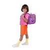 JazwaresDora the Explorer Girl's Deluxe Dora Halloween Costume Apparel Set 4pc - Pink Toddler - 3 of 3