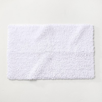 Small Cushion Bath Mat White - Room Essentials™ : Target