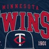 MLB Minnesota Twins Vintage Arch Block Ultra Soft Blanket - 2 of 2