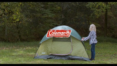 Coleman Sundome 4-Person Camping Family Tent - Green : Target