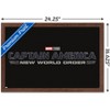 Trends International Marvel Captain America: New World Order - Logo Framed Wall Poster Prints - 3 of 4