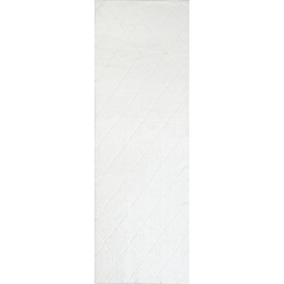 Nuloom Amy Cozy Plush Casual Faux Rabbit Pet Friendly Premium Machine Washable Area Rug