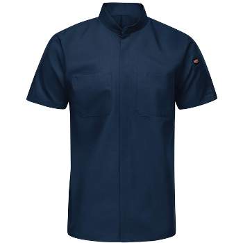 Red Kap Men's Short Sleeve Pro+ Work Shirt With Oilblok And Mimix