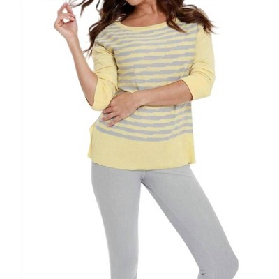Women's Double Striped Sweater - ANGEL