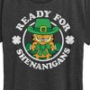 Women's - Garfield - Ready For Shenanigans Short Sleeve Graphic T-Shirt - 2 of 4