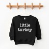 The Juniper Shop Little Turkey Typewriter Toddler Graphic Sweatshirt - 2 of 3