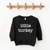 The Juniper Shop Little Turkey Typewriter Toddler Graphic Sweatshirt - image 2 of 3