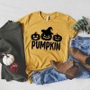 Simply Sage Market Women's Pumpkin Trio Short Sleeve Graphic Tee - 3 of 4