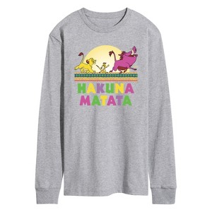 Men's - Disney - The Lion King Long Sleeve Graphic T-Shirt - 1 of 3