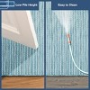 Liora Manne Carmel  Indoor/Outdoor Rug  Aqua.. - 3 of 4