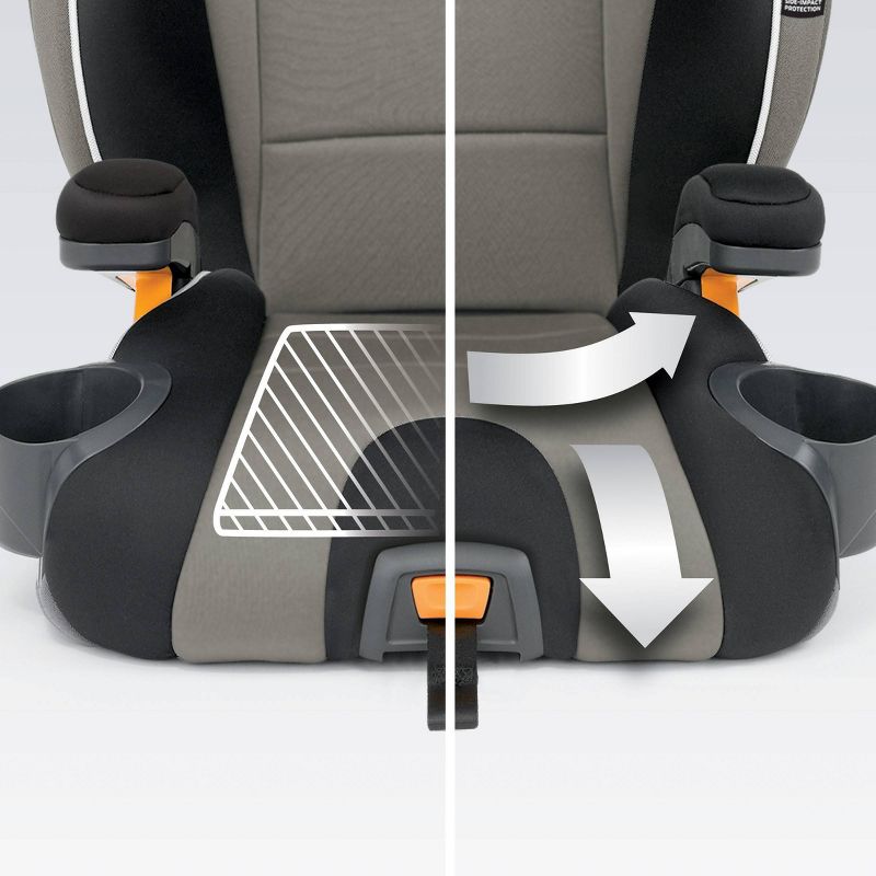 Chicco KidFit 2-in-1 Belt Positioning Booster Car Seat - Atmosphere, 5 of 14