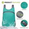 Unique Bargains Camping Cycling Outdoor Ultra Lightweight Foldable Water-Repellent Backpack 20L - 4 of 4