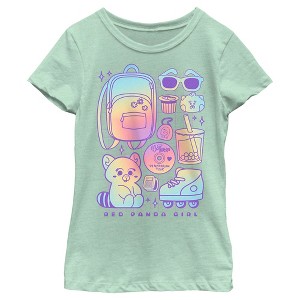 Girl's Turning Red Panda Rage Mei Lee T-Shirt - 1 of 4