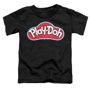 Toddler Boys' Play Dohlogo Black T-Shirt - 1 of 4