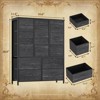 15 Drawers Dresser for Bedroom, Tall Dressers & Chests of Drawers , Storage Organizer Unit with Fabric, - 3 of 4