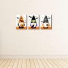 Big Dot of Happiness Halloween Gnomes - Fall Wall Art and Spooky Room Decor - 7.5 x 10 inches - Set of 3 Prints - 3 of 4