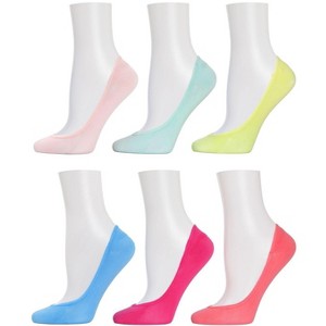 Memoi No-Show Microfiber Shoe Liners - 1 of 2