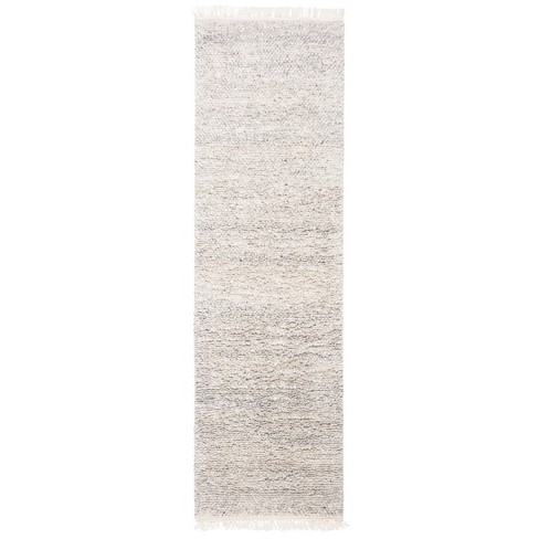 Casablanca Csb521 Hand Knotted Runner Moroccan Runner Rug - Grey - 2' 3 ...