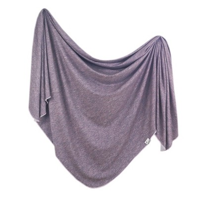 Copper Pearl Bloom Knit Swaddle Blanket