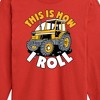 Boys' - Instant Message - This Is How I Roll Tractor Long Sleeve Graphic T-Shirt - 2 of 4