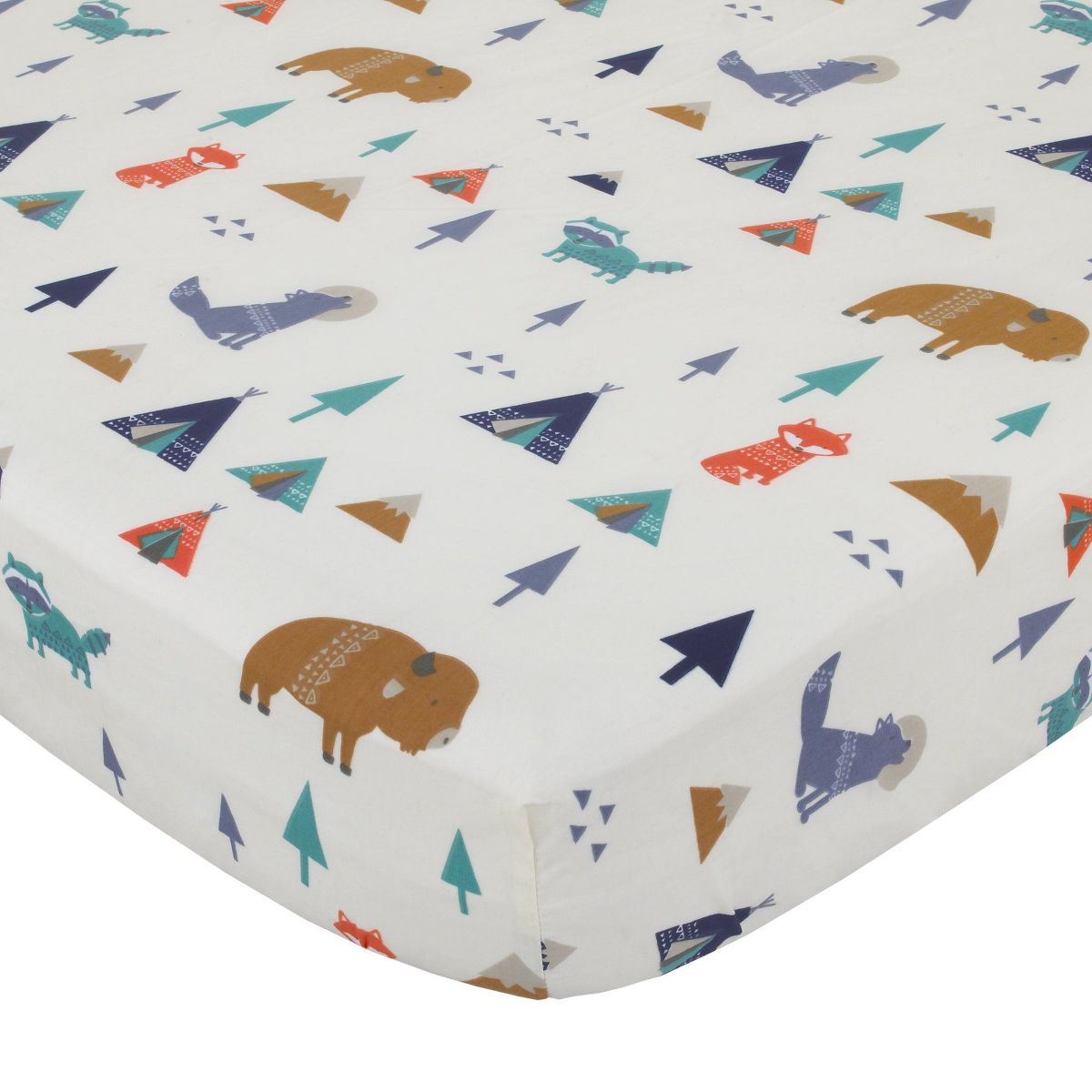 Carter's Aztec Boy 4 Piece Toddler Bedding Set - Includes Comforter, Fitted Sheet, Flat Sheet and Reversible Pillowcase - thumbnail 5