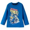 Power Rangers Blue Ranger Red Ranger Zach 3 Pack Cosplay T-Shirts Toddler to Little Kid - 3 of 4