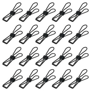 Unique Bargains Wire Hollow Out Clips Metal Prevent Tearing Pages Home Office Paper Clip 50 Pcs - 1 of 4