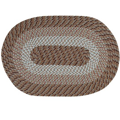 Country Stripe Collection 100% Polypropylene Reversible Indoor Area Utility Rug - Better Trends