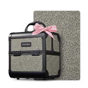 Byootique Makeup Train Case Cosmetic Organizer w/ Mirror Artist - 1 of 4