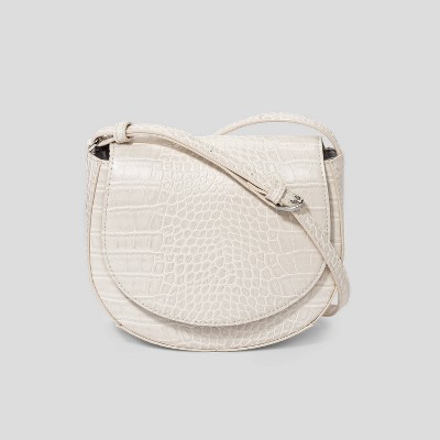 White croc 2025 cross body bag