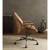 Vynxaria Hamilton Coffee Top Grain Leather Office Chair - 4 of 4