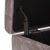 Owen - Coffee Table Storage Ottoman - Distressed Grey Taupe - 2 of 4