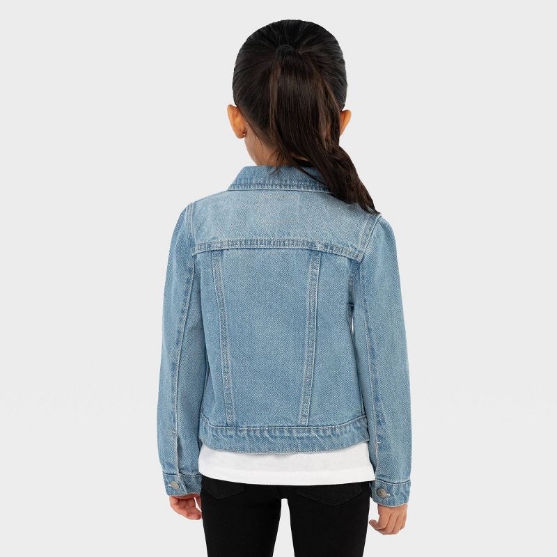 Levi's® Girls' Trucker Jeans Jacket - Light Wash, 2 of 9