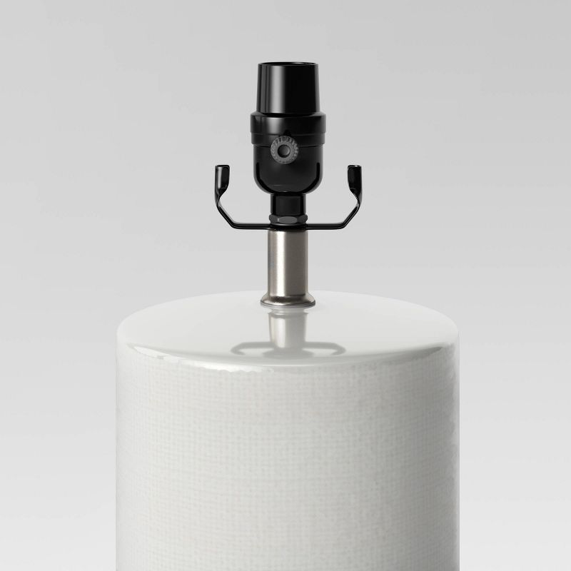 Large Ceramic Lamp Base White - Threshold™, 6 of 13
