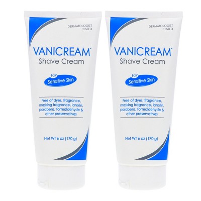 Vanicream Shave Cream 6 oz 2 Pack