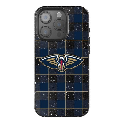 Keyscaper NBA Western Conference Teams Plaid Bling Cell Phone Case for Apple iPhone