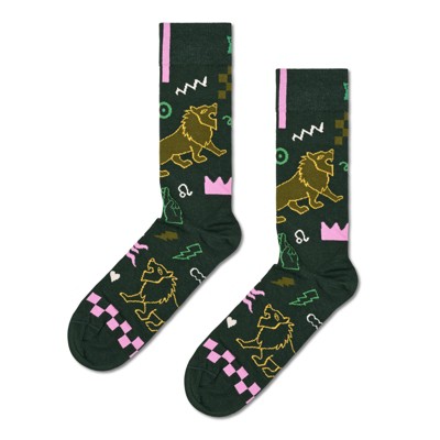 Men Women Crew Zodiac Star Sign Socks - Happy Socks