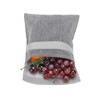 Unique Bargains Hook and Loop Fastener Flip Polyester Washable Portable Reusable Sandwich Bag - 4 of 4