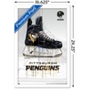 Trends International NHL Pittsburgh Penguins - Drip Skate 21 Framed Wall Poster Prints - 3 of 4