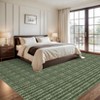 Washable Geometric Modern Area Rugs for Bedroom Living Room, Low Pile Non Slip Floor Carpet for Home Office - 4 of 4