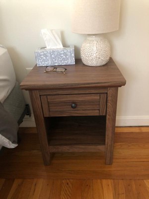 threshold carson end table