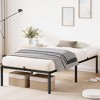Metal Platform Bed Frame, Heavy Duty 800LB Capacity with Under Bed Storage, No Box Spring Needed, Noise Free & 20-Min Assembly, Black - 4 of 4