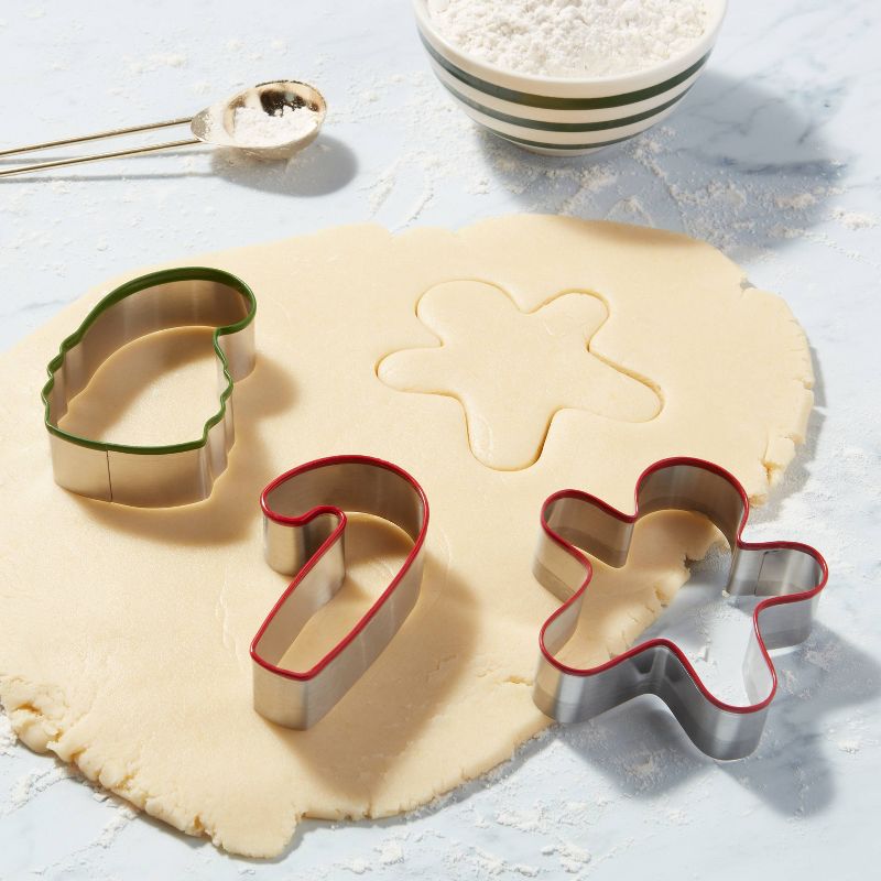 Stainless Steel Gingerbread Person Cookie Cutter - Threshold&#8482;, 2 of 4
